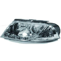 VW PASSAT 3BG 00-05 Frontlykter LED R87 Chrome