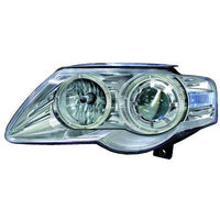 VW PASSAT B6 05-10 Frontlykter Angel Eyes Chrome