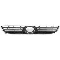 VW POLO IV 05-09 Grill Svart-Chrome