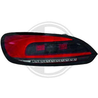 VW SCIROCCO III 08-14 Baklykter LED Sekvensblink Sotet