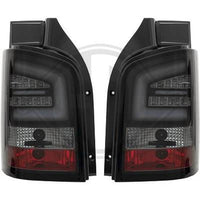 VW T5 09-15 Baklykter LED-bar Svart