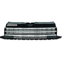 VW T6 15-19 Grill Svart-Chrome